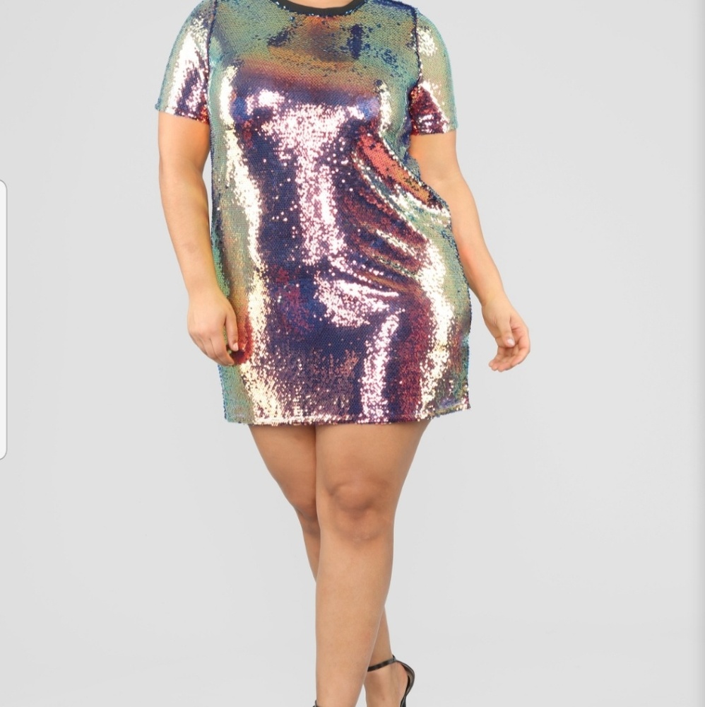 Fashion Nova - Sequin Tunic - 3X